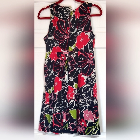 Banana Republic dress size 2 100% polyester Great conditions multicolored - Picture 4 of 17